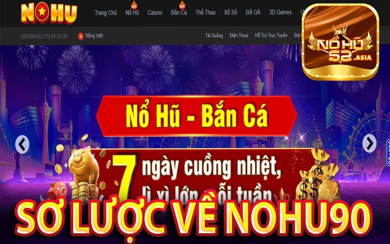 Thông tin sơ lược tổng quan về cổng game Nohu90 