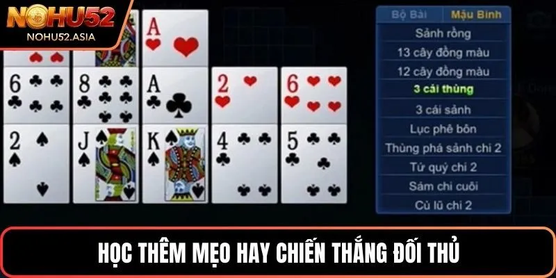Học thêm mẹo hay chiến thắng đối thủ Học thêm mẹo hay chiến thắng đối thủ
