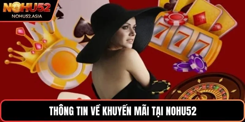 Thông tin về khuyến mãi tại NOHU52 Thông tin về khuyến mãi tại NOHU52