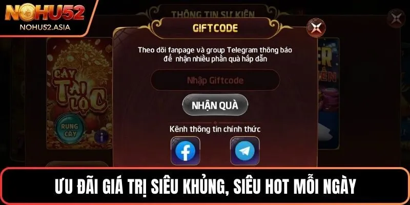 Ưu đãi giá trị siêu khủng, siêu hot mỗi ngày Ưu đãi giá trị siêu khủng, siêu hot mỗi ngày